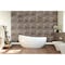 Ekena Millwork Interlocking Boat Wood Mosaic Wall Tile, Natural Finish, 11 7/8"W x 11 7/8"H x 1/2"P WPW12X12INMENA - alternate 5